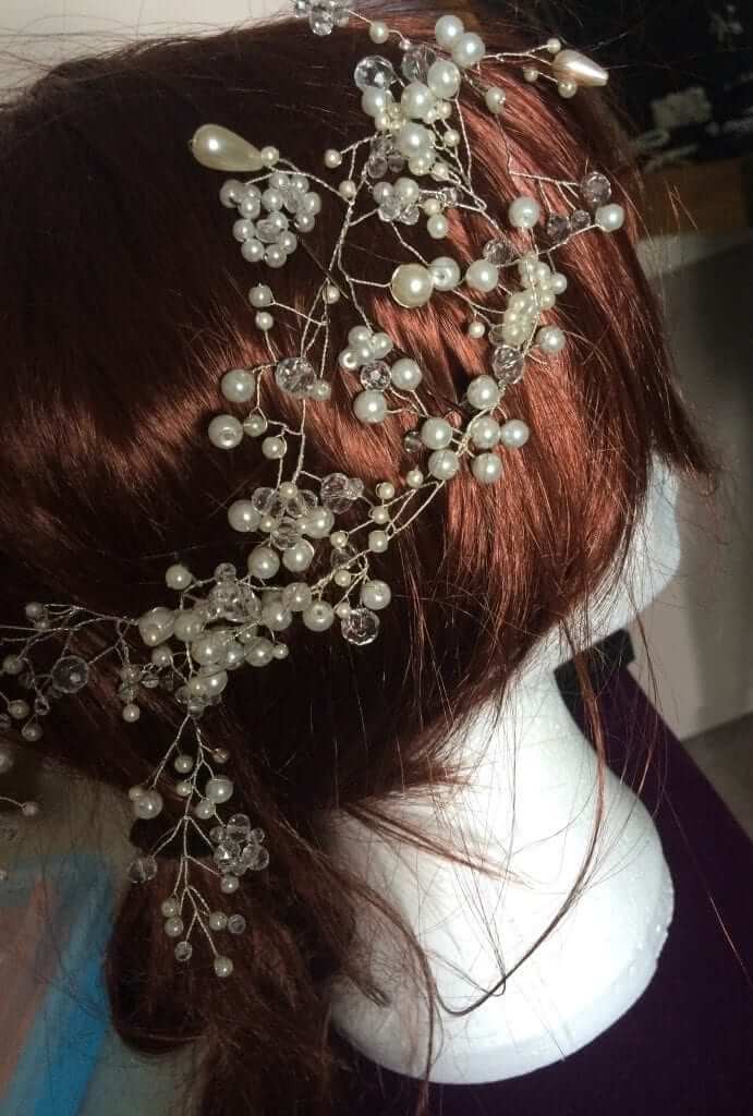 treats and trinkets wedding hair vines