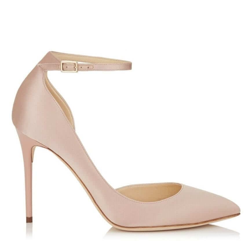 Jimmy Choo - Lucy 100 Dusty Rose Blush Shoe