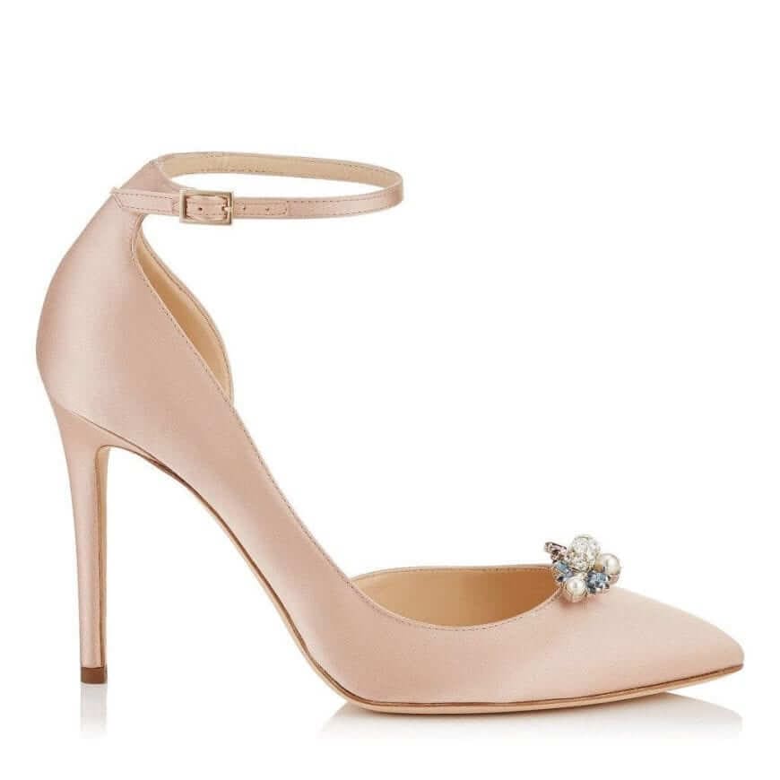 Jimmy Choo - Rosa 100 Dusty Rose Blush Shoe