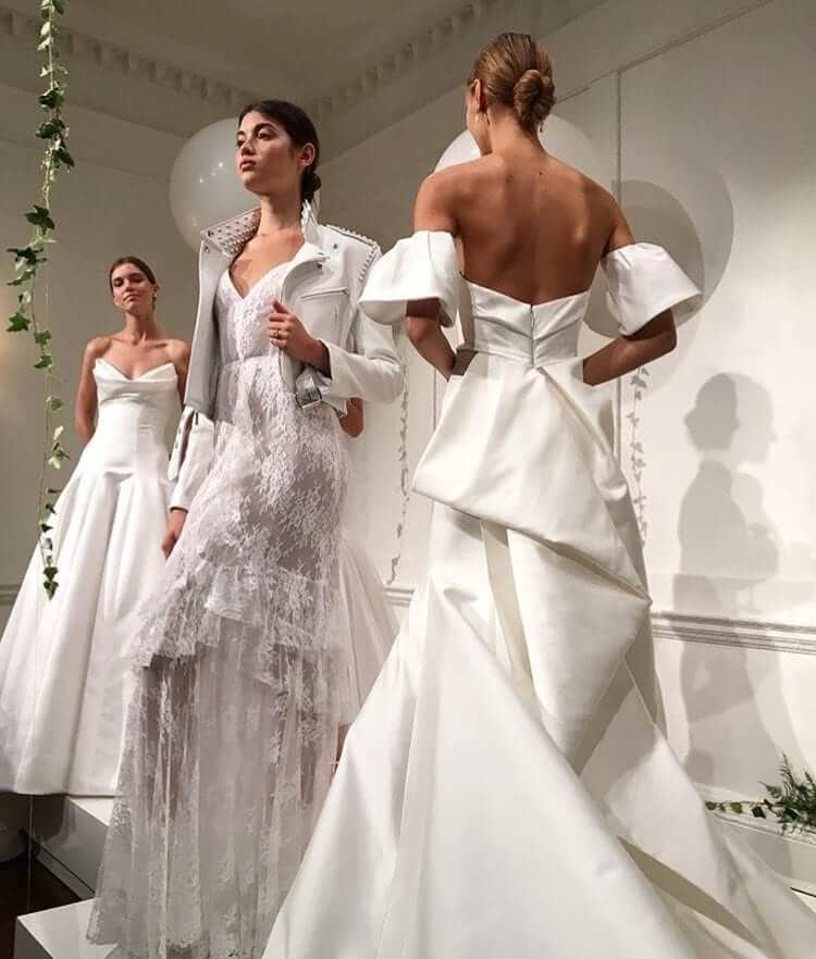 monique lhullier new york bridal fashion week