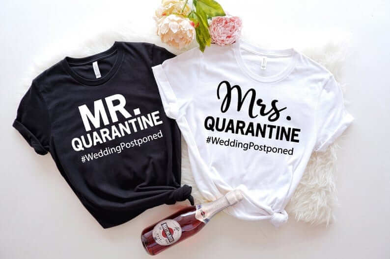 Couples postponed wedding tshirts