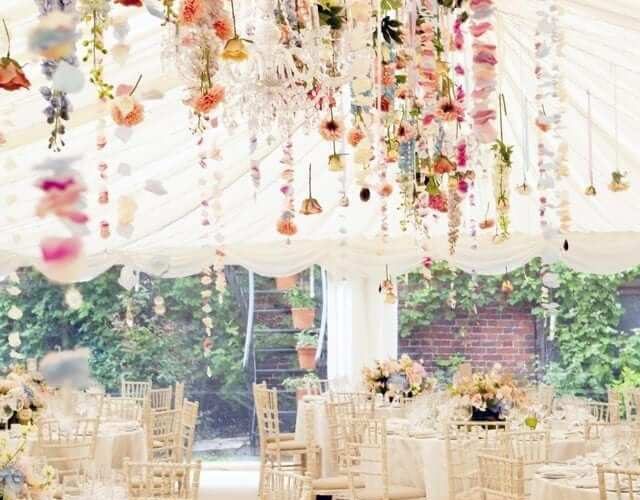 floral wedding theme