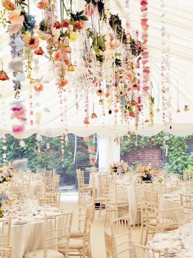 floral wedding theme