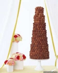 Truffle Wedding Cake