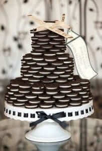 Oreo Cookie Wedding Cake