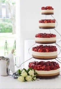 Cheese Cake Wedding Cake