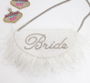 brides clutch bag