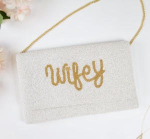 brides clutch bag