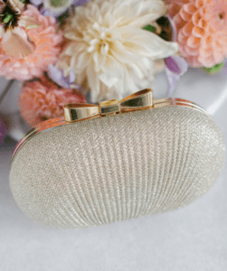 brides wedding clutch bag