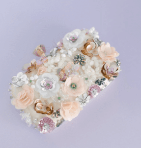 brides wedding clutch bag