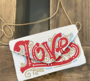 brides wedding clutch bag