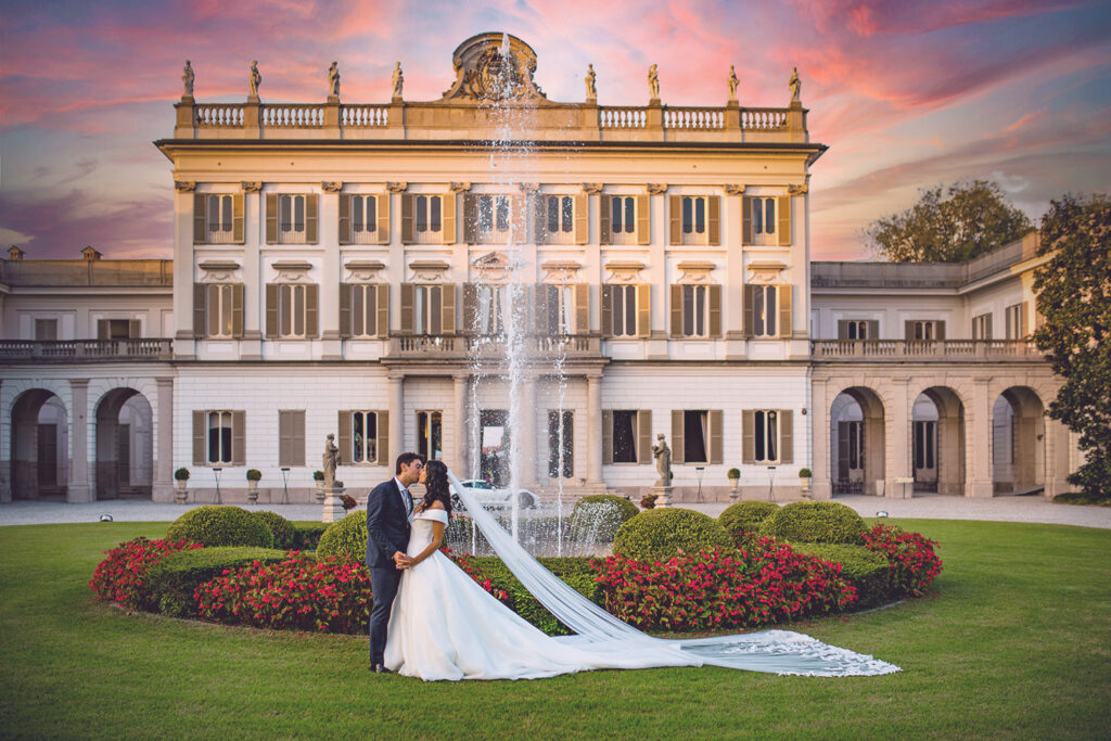 Villa Borromeo Italy, Stefano Ferrier Wedding